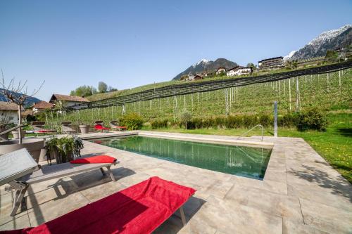 Viesnīcas āriene, Gasserhof Ferienwohnung Gravenstein in Caines