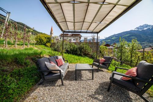 Viesnīcas āriene, Gasserhof Ferienwohnung Gravenstein in Caines