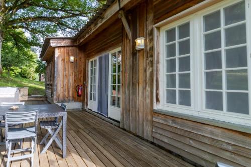 Viesnīcas āriene, Chalet En Bois in Saint-Cernin-de-l'Herm