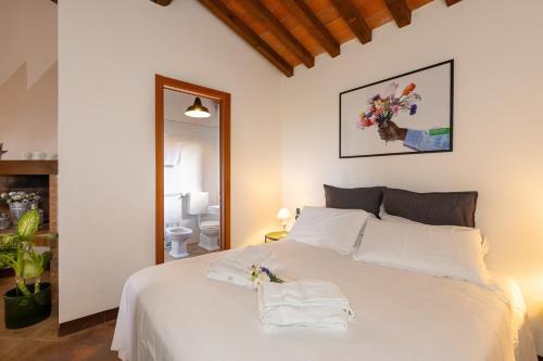 A szálláshely kívülről, La Baciosa in Casale Marittimo