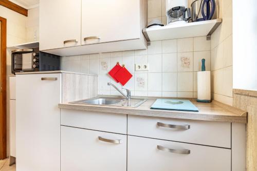 virtuve, Wohlfühlurlaub im Ferienhaus (Wohlfuhlurlaub im Ferienhaus) in Grabowhofe