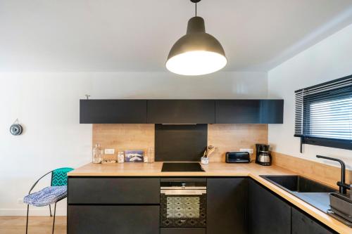 مطبخ, Maison de vacances Oceanides in Les Dunes