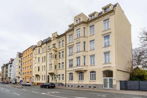 A szálláshely kívülről, Ferienwohnung Am Theaterplatz in Gera