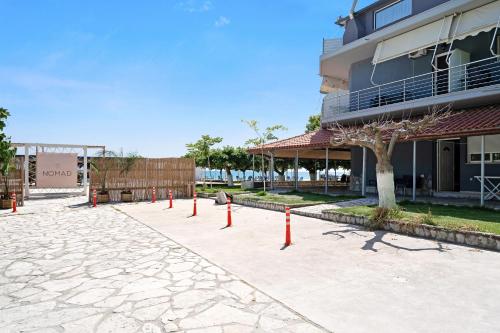 Exterior view, Iguana studio 13 in Pidima Kyras