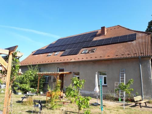 Pohled zvenku, ehemaliges Gutsverwalterhaus in Woldegk