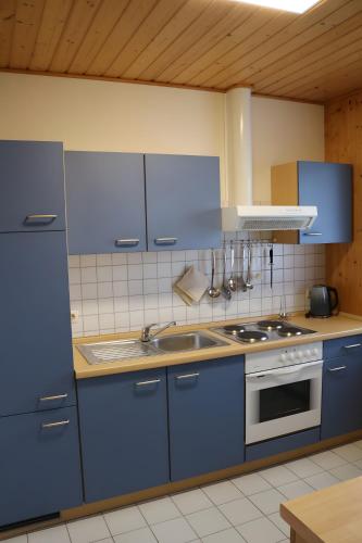 Kitchen, Apartment Gartenblick in Korbach