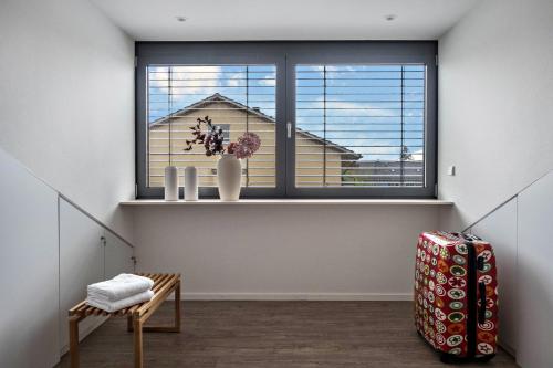 المنظر الخارجي, Ferienwohnung Rosenrot am See in Petershausen West