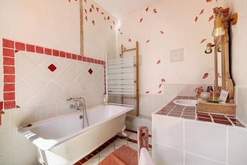 浴室, Chambres D'hôtes - Le Marlas (Chambres D'hotes - Le Marlas) in 里厄克羅