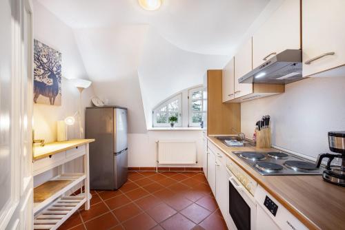 Kitchen, Ferienwohnung Gestut Kriseby in Krummesse