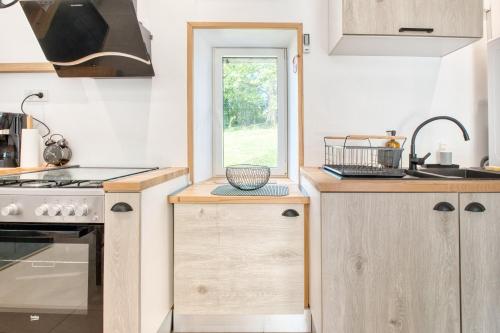 virtuve, Logement Le Buffet De La Gare in Plaisance (Aquitaine)