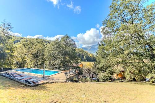 A szálláshely kívülről, Can Guidic in Vall D'En Bas