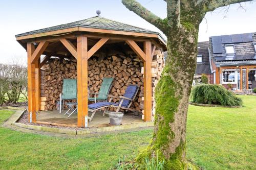 Viesnīcas āriene, Ferienwohnung Südermarsch (Ferienwohnung Sudermarsch) in Elpersbuttel
