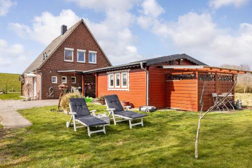 Hotelli välisilme, Ferienhaus Kapitänsstuv (Ferienhaus Kapitansstuv) in Kronprinzenkoog