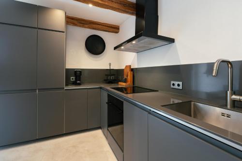 köök, Chalet Weidehaus De Luxe in Kaumberg