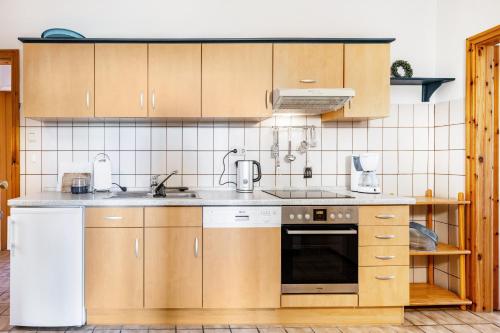 virtuve, Ferienhaus Himmelreich in Barlt