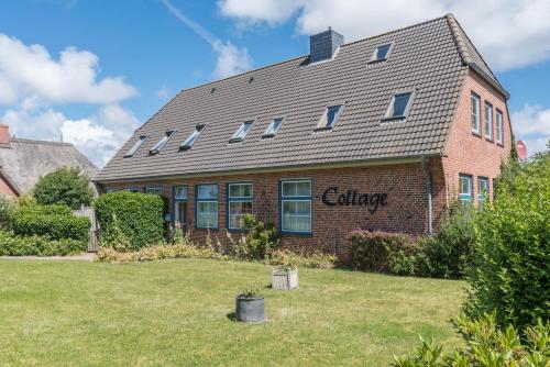 Cottage am Watt, Nebel