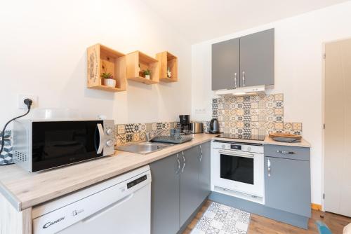 virtuve, Maison Chez Bob in Heches