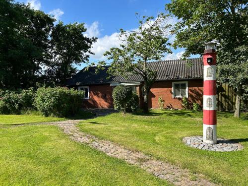 Südfeddersbüll hinterm Nordseedeich in Emmelsbüll-Horsbüll, Deutschland