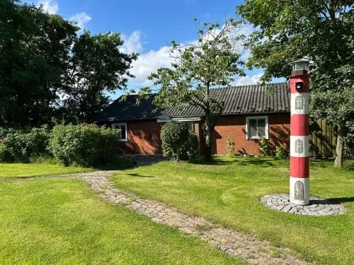 Südfeddersbüll hinterm Nordseedeich in Emmelsbüll-Horsbüll, Deutschland