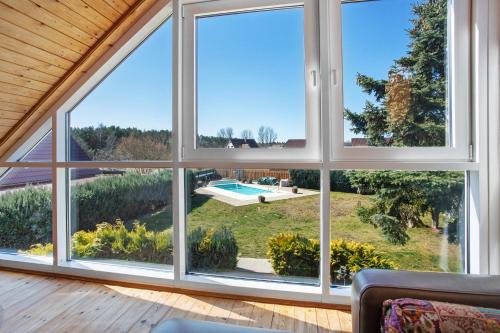 Viesnīcas āriene, Ferienwohnung Waldidyll in Zarnitz