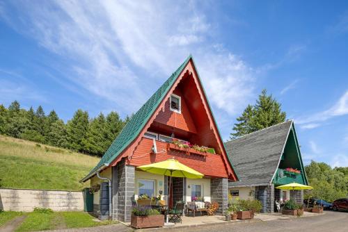 Finnhütte Hohe Klinge Trusetal in Brotterode, Deutschland