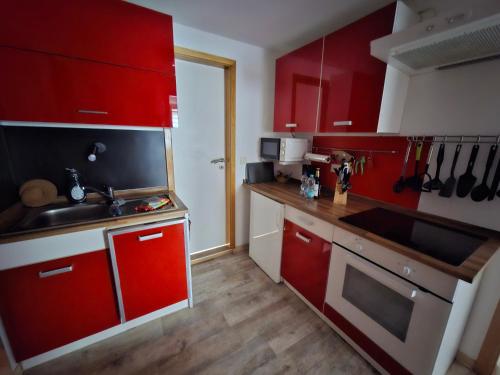 Kitchen, Ferienwohnung Blumen in Radeberg