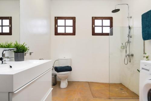 浴室, Playa Marina Eco Bungalow Arrieta in 阿里耶塔