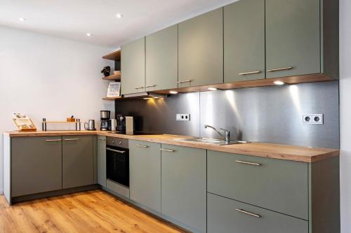 Konyha, Ferienwohnung Götz (Ferienwohnung Gotz) in Rosshaupten