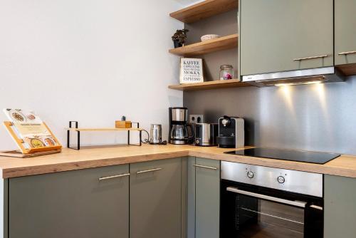 Konyha, Ferienwohnung Götz (Ferienwohnung Gotz) in Rosshaupten