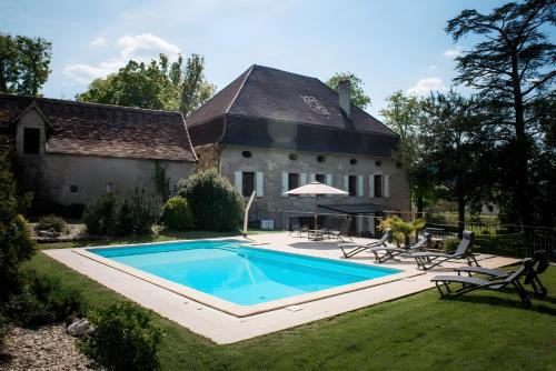 Viesnīcas āriene, Grand Gite de Charme La Rivière (Grand Gite de Charme La Riviere) in Calvignac