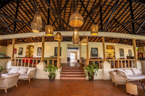 Viesnīcas āriene, Sambiya River Lodge in Masindi