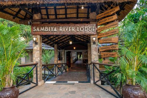 Viesnīcas āriene, Sambiya River Lodge in Masindi