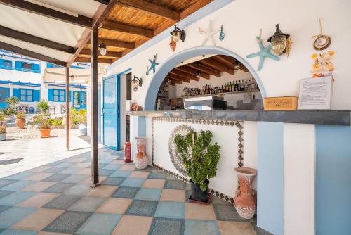 Pohled zvenku, Livadia Beach Tilos Apartment in Tilos