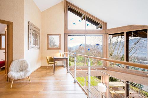 Viesnīcas āriene, Chalet Coeur de Savoie in Verrens-Arvey