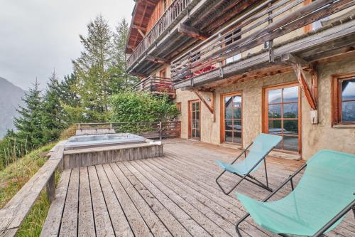 A szálláshely kívülről, Chalet il fera beau demain in Villard Reculas
