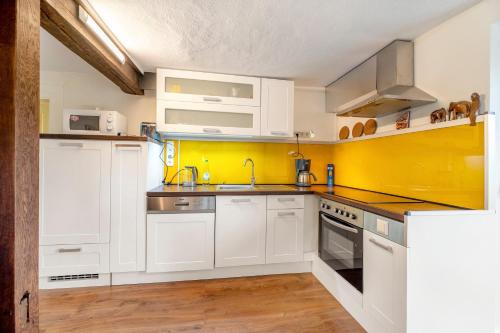 virtuve, Ferienwohnung Kaleidoskope in Abentheuer