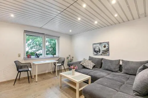 Kleines Haus in Bernau bei Berlin, Deutschland