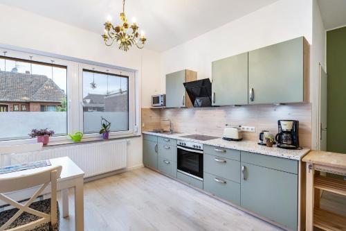 廚房, Garten Apartment in 凱爾肯