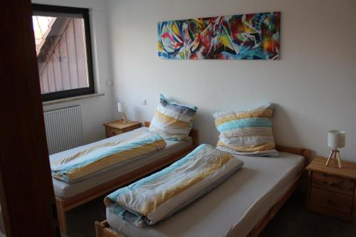 Viesnīcas āriene, Ferienwohnung Am Wehr in Georgensgmünd