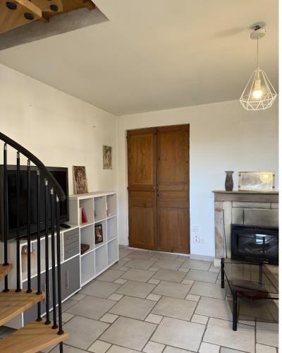 Viesnīcas āriene, Gîte 4 personnes – Drôme provençale (Gite 4 personnes – Drome provencale) in Puī Senmartēna