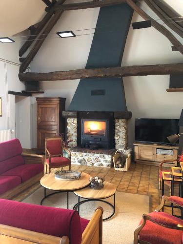 Viesnīcas āriene, Suite familiale - Gîte du Moulin (Suite familiale - Gite du Moulin) in Esternay