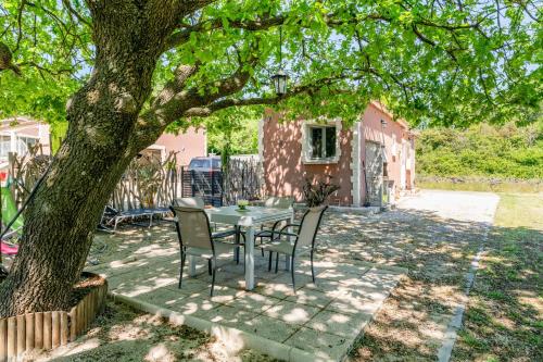 A szálláshely kívülről, La Petite Maison dans la Vigne in Gaujac