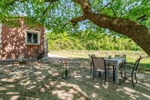 A szálláshely kívülről, La Petite Maison dans la Vigne in Gaujac