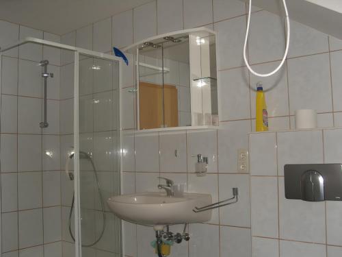Bathroom, Ferienwohnung Karin in Eltmann