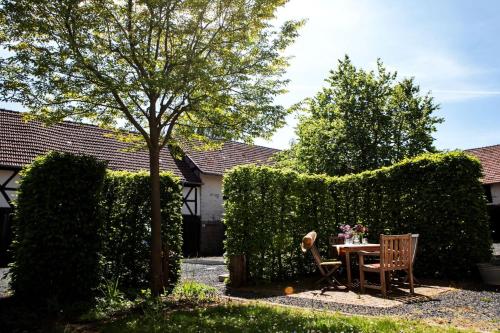 Viesnīcas āriene, Ferienhaus auf Gut Weimarschmieden in Fladungen