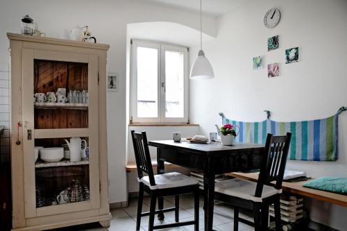 Viesnīcas āriene, Ferienhaus auf Gut Weimarschmieden in Fladungen