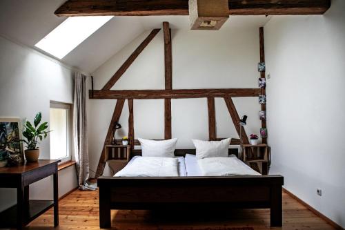 Viesnīcas āriene, Ferienhaus auf Gut Weimarschmieden in Fladungen