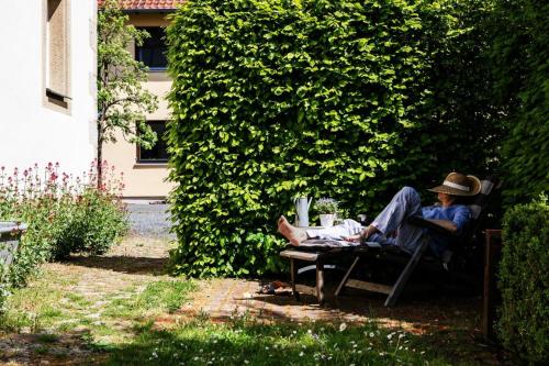 Viesnīcas āriene, Ferienhaus auf Gut Weimarschmieden in Fladungen