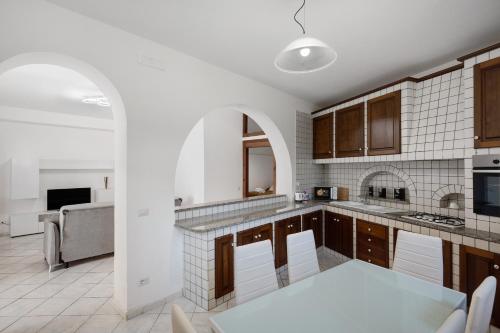 кухня, Villa Azzurra in Маса Любренсе