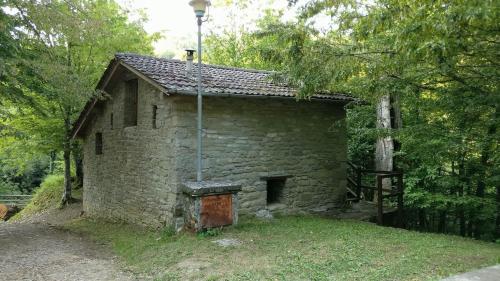 外部景觀, Le sorgenti - Bungalow in sasso in 塞尼奧河畔帕拉佐洛
